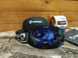 UNI LYŽIARSKE OKULIARE MARKER ULTRA FLEX L + BLUE MIRROR